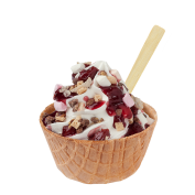 Sundae Extra Cherry Marshmallows KitKat,Soft Ice Corner,Angelo,Good Choice;Small 3,35 - Large 3,85