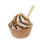 Sundae Extra Coffee Lotus,Soft Ice Corner,Angelo,Good Choice;Small 3,35 - Large 3,85