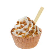 Sundae Extra Lemon Curd Lotus,Soft Ice Corner,Angelo,Good Choice;Small 3,35 - Large 3,85