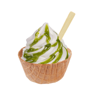 Sundae Pistachio,Soft Ice Corner,Angelo,Good Choice;Small 2,85 - Large 3,35
