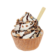 Sundae Extra Chocolate Lion,Soft Ice Corner,Angelo,Good Choice;Small 3,35 - Large 3,85