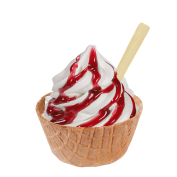 Sundae Red Fruit,Soft Ice Corner,Angelo,Good Choice;Small 2,85 - Large 3,35