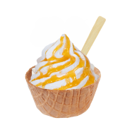 Sundae Spicy Orange,Soft Ice Corner,Angelo,Good Choice;Small 2,85 - Large 3,35