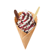 Super Cone Chocolate Cherry,Soft Ice Corner,Angelo,Good Choice;4,95