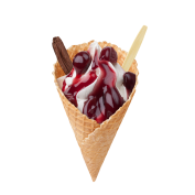 Super Cone Cherry,Soft Ice Corner,Angelo,Good Choice;4,95