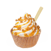 Sundae Extra Spicy Orange Lotus,Soft Ice Corner,Angelo,Good Choice;Small 3,35 - Large 3,85